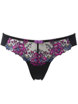 Gossard VIP Floral Attraction brazilky 15013 Black Purple