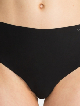 Calvin Klein vyšší tanga QF4982E Black