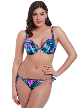 Plavky Freya Jungle Flower AS5841 Black Tropical