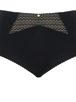 Curvy Kate Deluxe V-kalhotky CK1003 Black/Almond