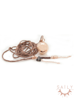 Mexická bola Saily Lisse Plaqué Rose Les Ephemeres