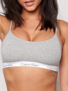 Calvin Klein One Cotton bralette QF1536E Grey