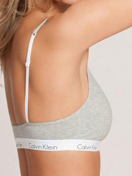 Calvin Klein One Cotton bralette QF1536E Grey