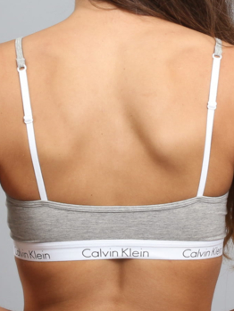 Calvin Klein One Cotton bralette QF1536E Grey