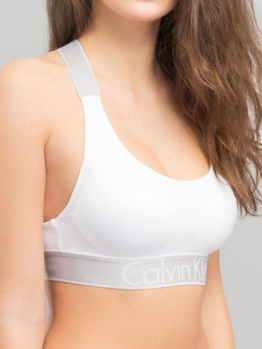 Calvin Klein Customized Stretch bralette QF4053E White