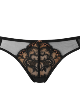 Gossard VIP Bijoux brazilky 15903 Black/Bronze