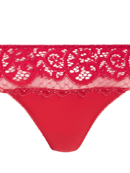 Wacoal Lace Essentiel tanga WE136007 Chilli