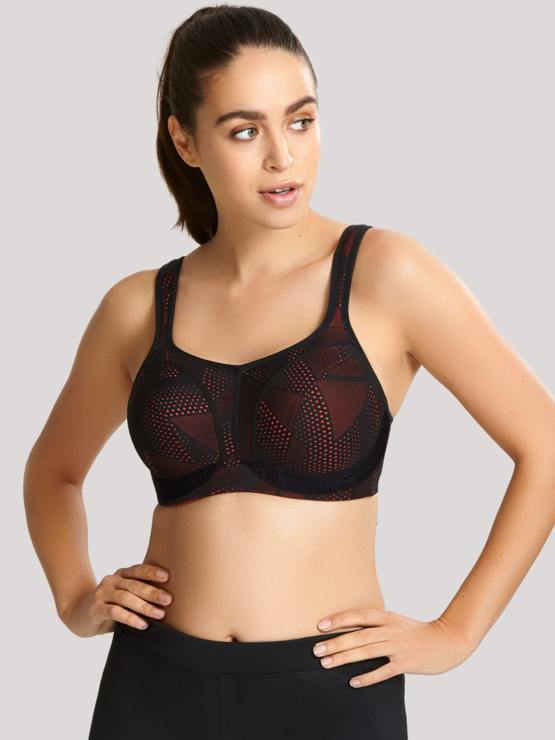 Panache Sport Lace 5021C Black/Coral