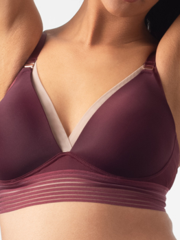 Projectme by Hotmilk Ambition triangle kojicí Plum