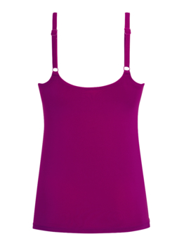 Plavky Amoena La Paz tankini 71385 Dark Berry