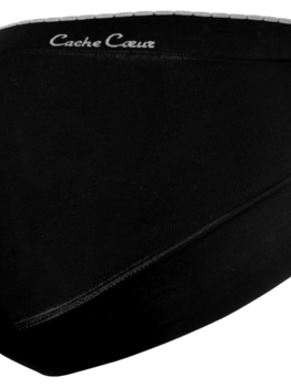 Cache Coeur Illusion těhotenský podpůrný pás CE1210 Black