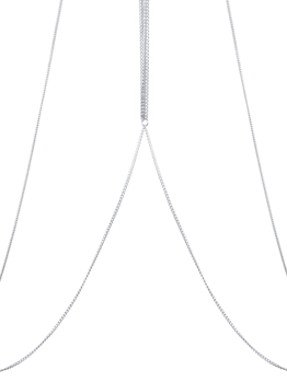 Julimex Body Bijoux Holly ozdobný řetízek Silver