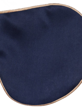 Holistic Silk Pure Silk celo-hedvábná maska na spaní s levandulí Navy one strap