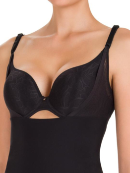 Felina Conturelle Silhouette stahovací šaty 819823 Black