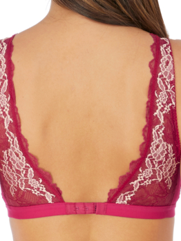 Wacoal Lace Perfection bralette WE135008 Cerise