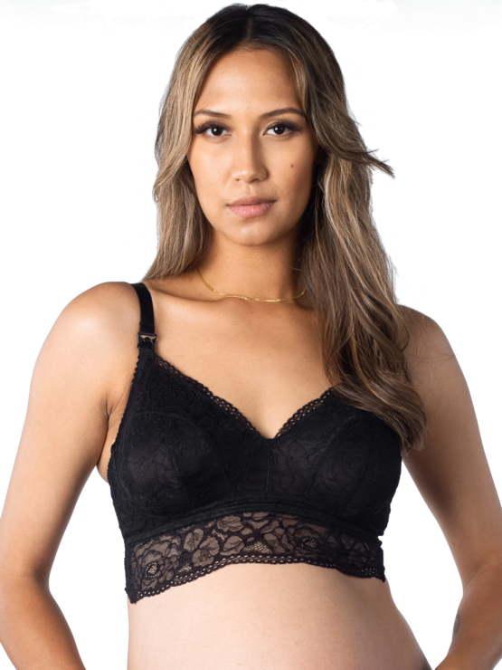 Hotmilk Heroine bralette kojicí Black