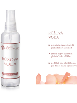 Zahir růžová voda s rozprašovačem 100 ml