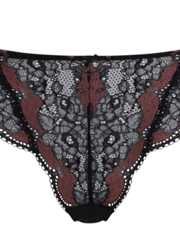 Panache Clara kalhotky 7253 Black/Fig