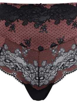 Panache Clara V-kalhotky 7254 Black/Fig