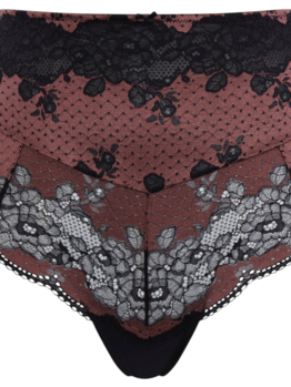 Panache Clara V-kalhotky 7254 Black/Fig