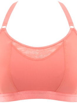 Cleo Freedom bralette 10321 Coral Rose