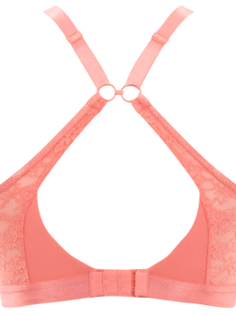 Cleo Freedom bralette 10321 Coral Rose