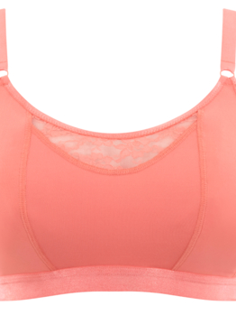 Cleo Freedom bralette 10321 Coral Rose