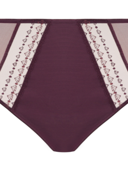 Elomi Matilda V-kalhotky EL8906 Wine Diamond
