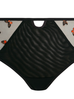 Elomi Sachi tanga EL4357 Black Butterfly