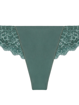 Simone Perele Caresse tanga 12A710 Boreal Green