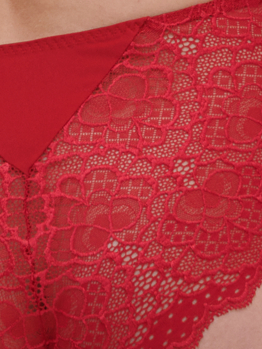 Simone Perele Caresse šortky 12A630 Tango Red