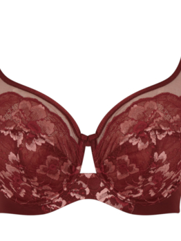 Panache Sabrina high apex balconette 10631 Red Rose