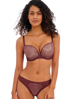 Freya Tailored plunge AA401131 Dark Cherry