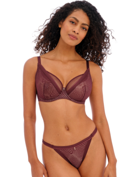 Freya Tailored high apex AA401121 Dark Cherry