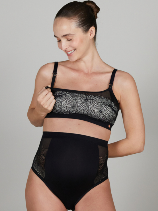 Cache Coeur Dahlia kojící bralette SF300 Black