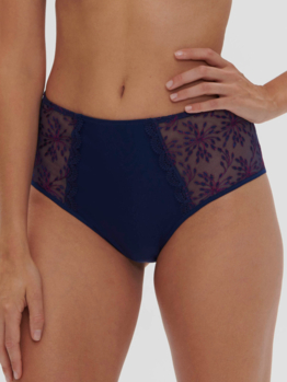 Simone Perele Singuliere vyšší kalhotky 1A2770 Midnight