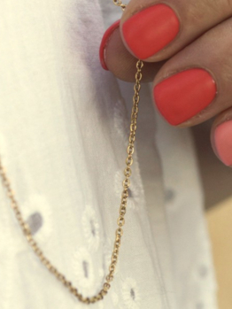 Mexická bola Saily Graine de Vie Depoli émaillé Rose Abricot Plaqué Jaune