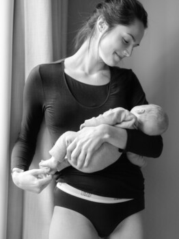Cache Coeur Life tričko kojicí TL2111 Black