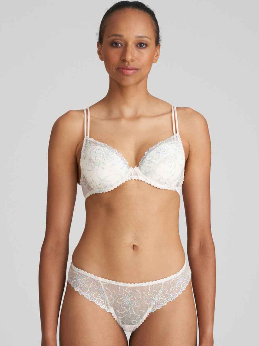 Marie Jo Jane push up 0101337 Boudoir Cream ♥ Spravna podprsenka