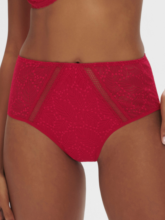 Simone Perele Comete vyšší kalhotky 12S770 Ruby Pink