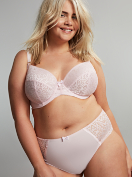 Sculptresse Estel plunge 9686 Blush Pink