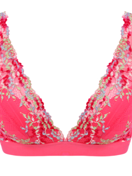 Wacoal Embrace Lace bralette WA852191 Hot Pink/Multi