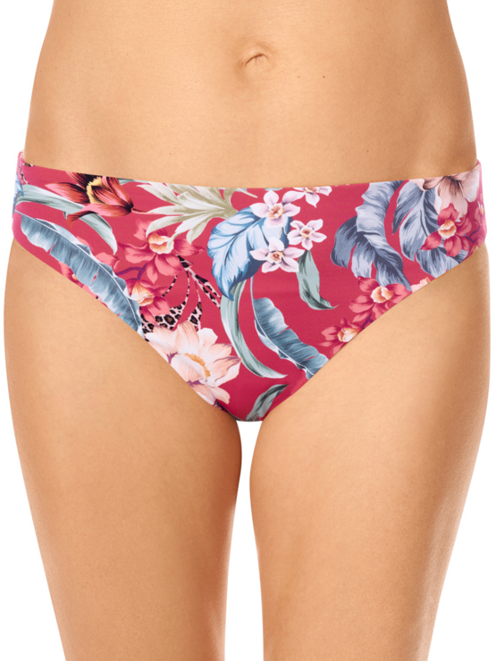 Plavky Amoena Cozumel kalhotky 71719 Deep Pink/Multi
