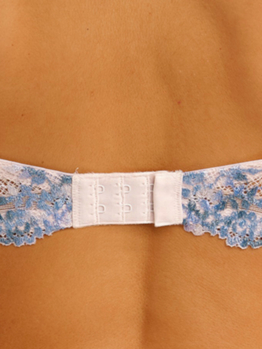 Wacoal Embrace Lace contour WA853191 Pastel Parchment/Blue Multi