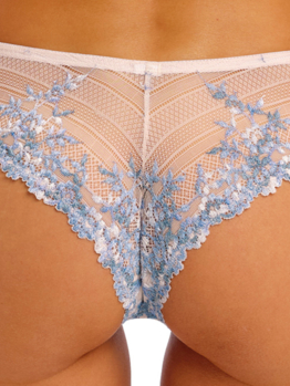 Wacoal Embrace Lace brazilky WA848191 Pastel Parchment/Blue Multi