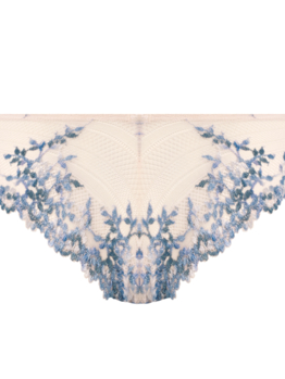 Wacoal Embrace Lace brazilky WA848191 Pastel Parchment/Blue Multi