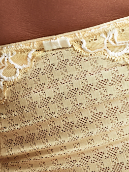 Panache Envy V-kalhotky 7283 Lemon/White