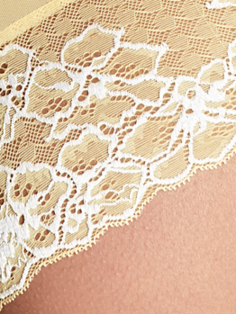 Panache Envy V-kalhotky 7283 Lemon/White