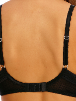 Wacoal Raffine plunge WE148001 Black