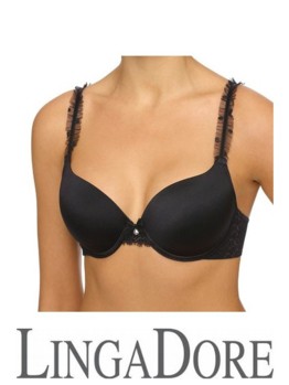 LingaDore 1904-1 Fiore T-shirt bra black